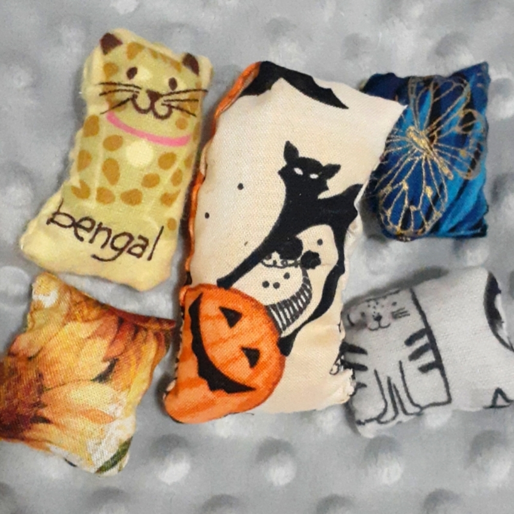 Handmade Catnip Filled Toys